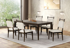 Woolwich Dark Walnut Dining Table - Ornate Home