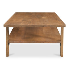 Workshop Vintage Brown Coffee Table - Ornate Home