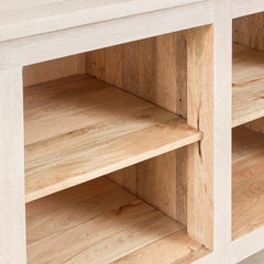 Workstation Creamwood Cabinet - Ornate Home
