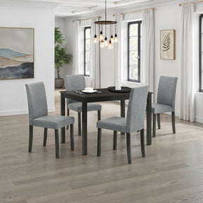 Worland Espresso 5 Pc. Dining Table Set - Ornate Home