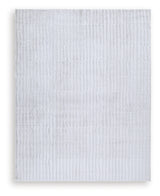 Worthley Gray Washable Large Rug - Ornate Home