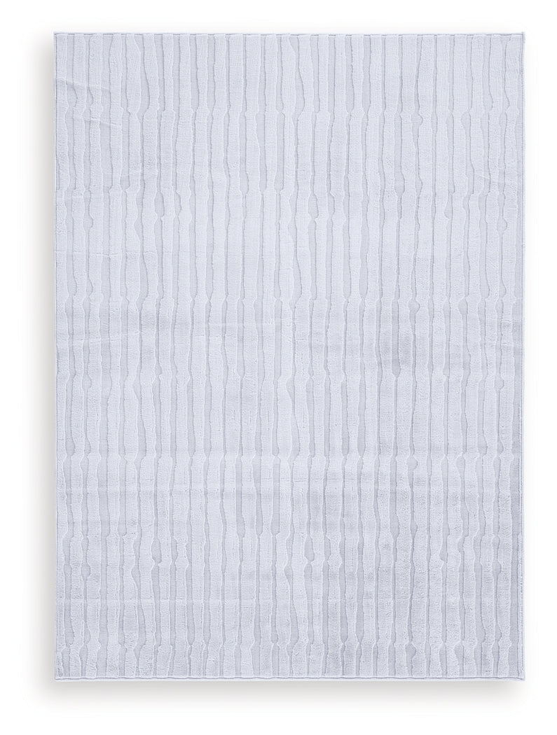 Worthley Gray Washable Medium Rug - Ornate Home