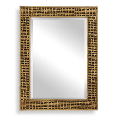 Woven In Time Gold Mirror - Ornate Home