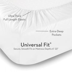 Woven Supima Charcoal King Pillowcase Set - Ornate Home