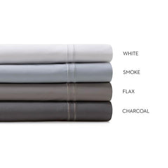 Woven Supima White Full XL Cotton Sheet Set - Ornate Home