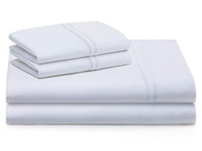 Woven Supima White Queen Pillowcase Set - Ornate Home