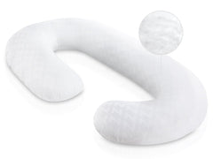 Wrap-Around White One Size Pillow - Ornate Home