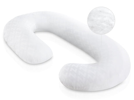 Wrap-Around White One Size Pillow - Ornate Home