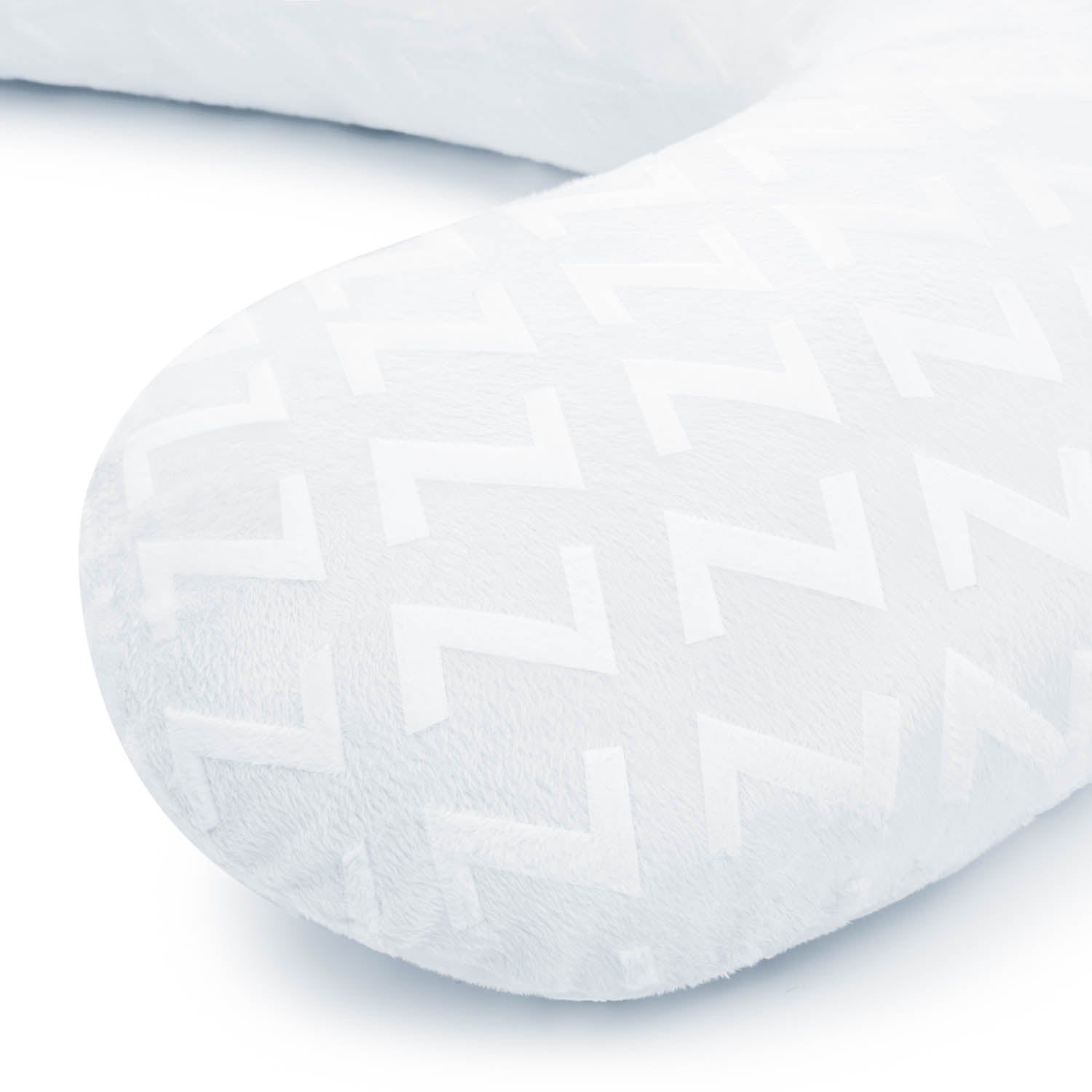 Wrap-Around White One Size Pillow - Ornate Home