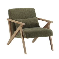 Wren Green/Brown Accent Chair - Ornate Home