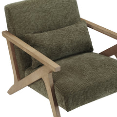 Wren Green/Brown Accent Chair - Ornate Home