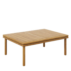 Wren Natural Outdoor Patio Teak Wood Coffee Table - Ornate Home