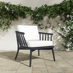 Wren Warm White Outdoor Lounge Chair - Ornate Home