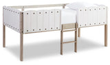 Wrenalyn Two-tone Twin Loft Bed Frame - Ornate Home