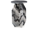 Wrenlane Black/White/Taupe Accent Table (Online Special Price) - Ornate Home