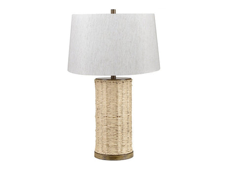 Wrenley White/Brown Table Lamp (Set of 2) - Ornate Home