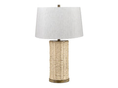 Wrenley White/Brown Table Lamp (Set of 2) - Ornate Home