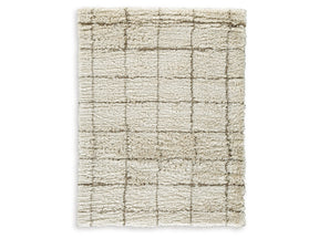 Wrenlow Cream/Brown 5' x 7' Rug (Online Special Price) - Ornate Home