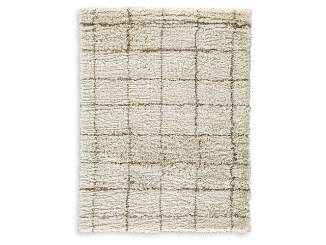 Wrenlow Cream/Brown 8' x 10' Rug - Ornate Home