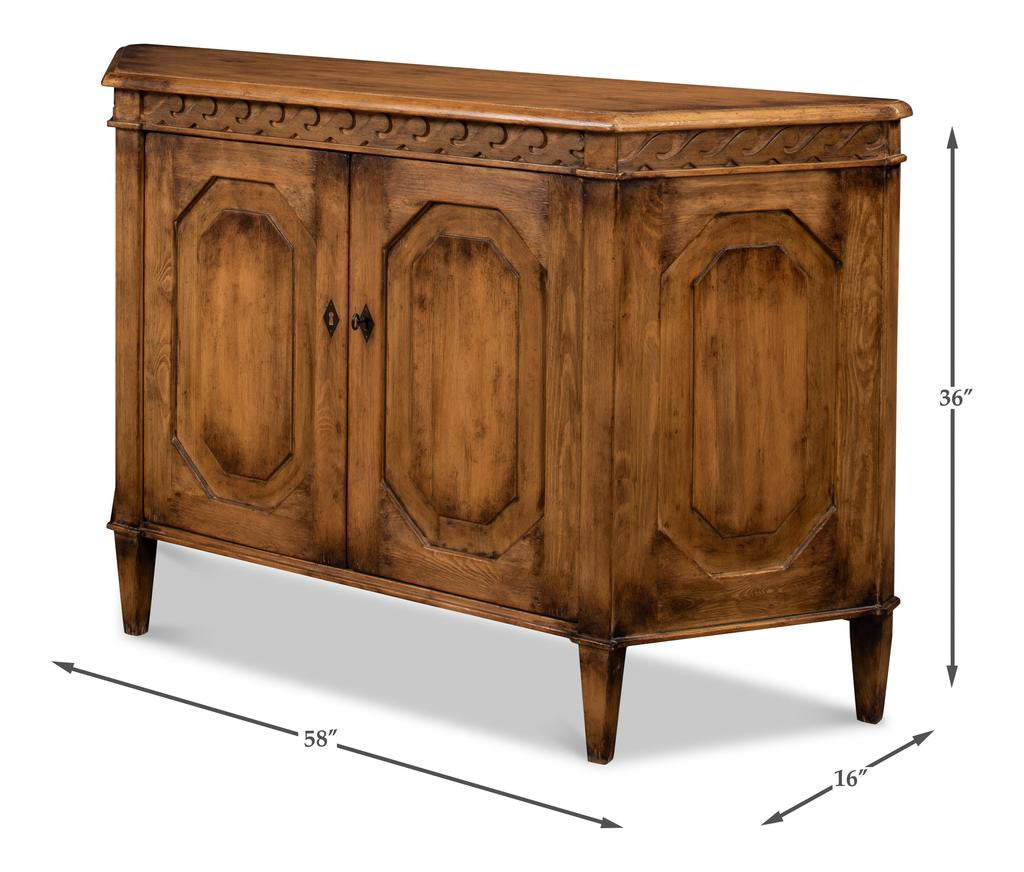 Wrenn Brown Credenza - Ornate Home