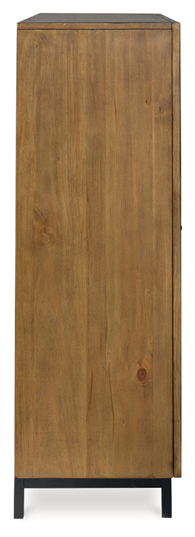 Wrenridge Gray Brown Accent Cabinet (Online Special Price) - Ornate Home