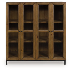 Wrenridge Gray Brown Accent Cabinet - Ornate Home