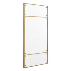 Wrenton Brass Rectangular Mirror - Ornate Home