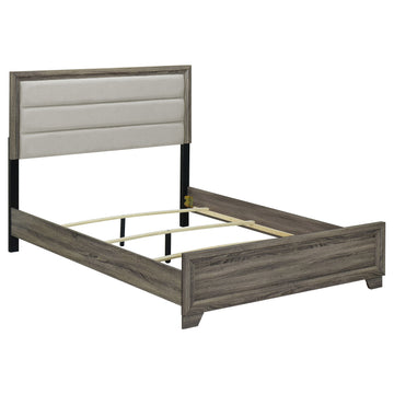 Wright Brown Oak 4-piece California King Bedroom Set - Ornate Home