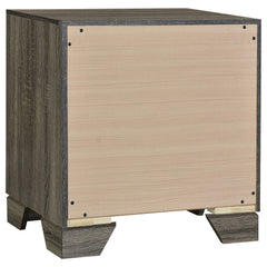 Wright Brown Oak 4-piece Queen Bedroom Set - Ornate Home
