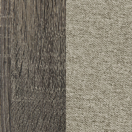 Wright Brown Oak 52-inch Upholstered California King Bed - Ornate Home