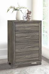Wright Brown Oak Chest - Ornate Home