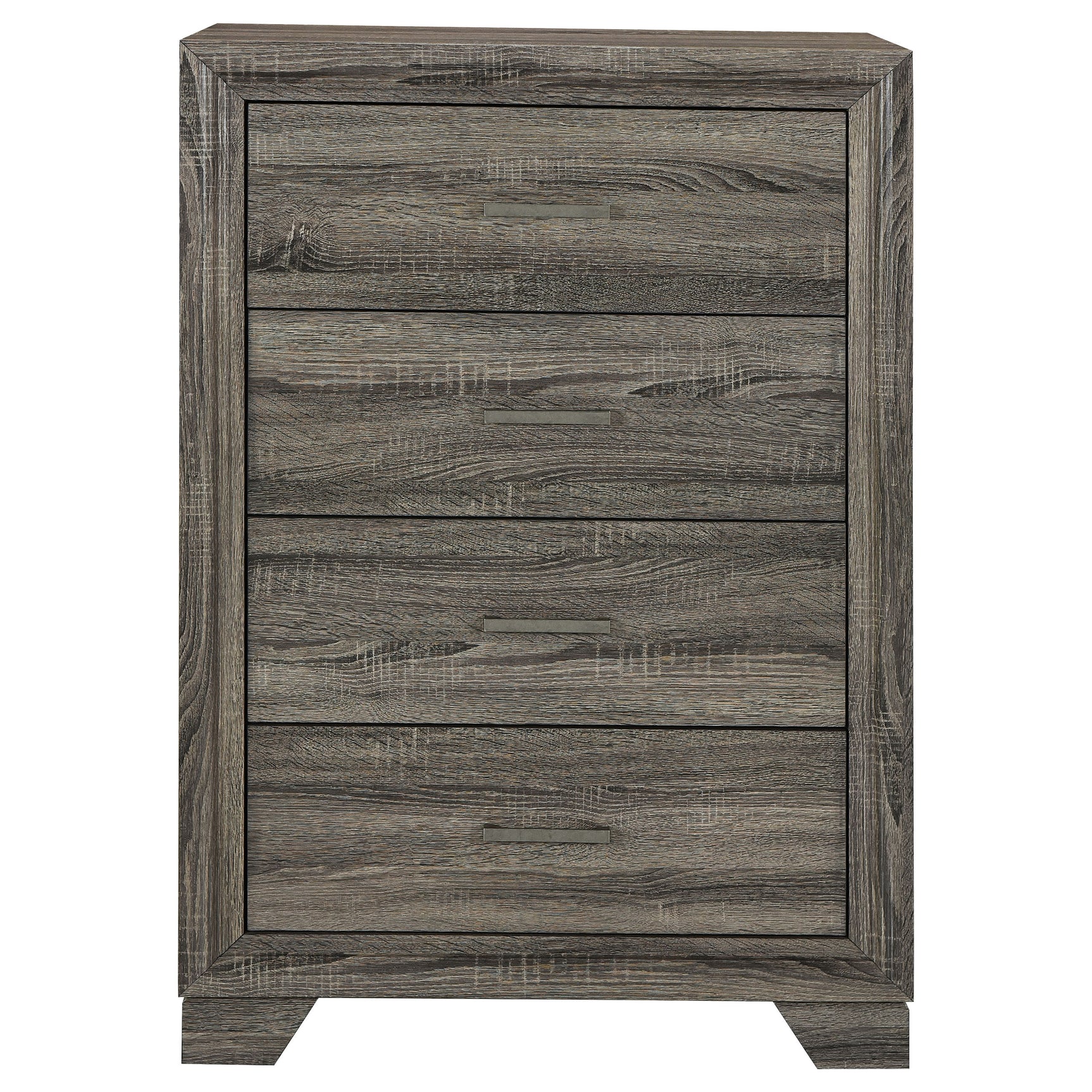 Wright Brown Oak Chest - Ornate Home