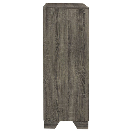 Wright Brown Oak Chest - Ornate Home