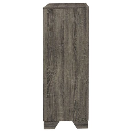 Wright Brown Oak Chest - Ornate Home