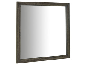Wright Brown Oak Dresser Mirror - Ornate Home