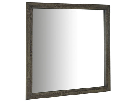 Wright Brown Oak Dresser Mirror - Ornate Home