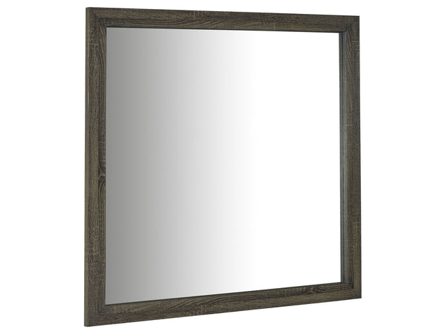 Wright Brown Oak Dresser Mirror - Ornate Home