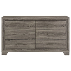 Wright Brown Oak Dresser - Ornate Home