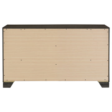 Wright Brown Oak Dresser - Ornate Home