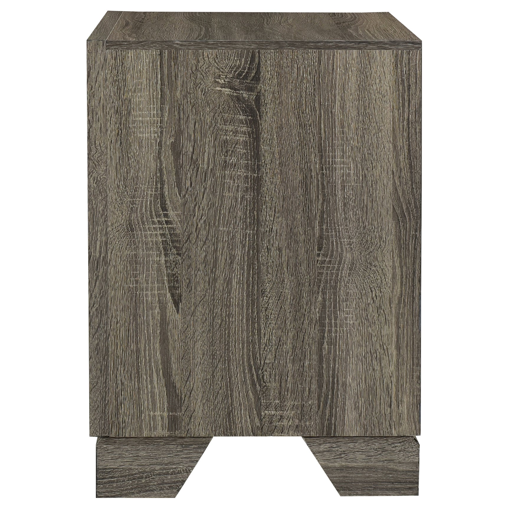 Wright Brown Oak Nightstand - Ornate Home