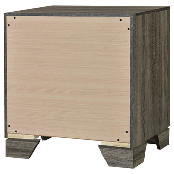 Wright Brown Oak Nightstand - Ornate Home
