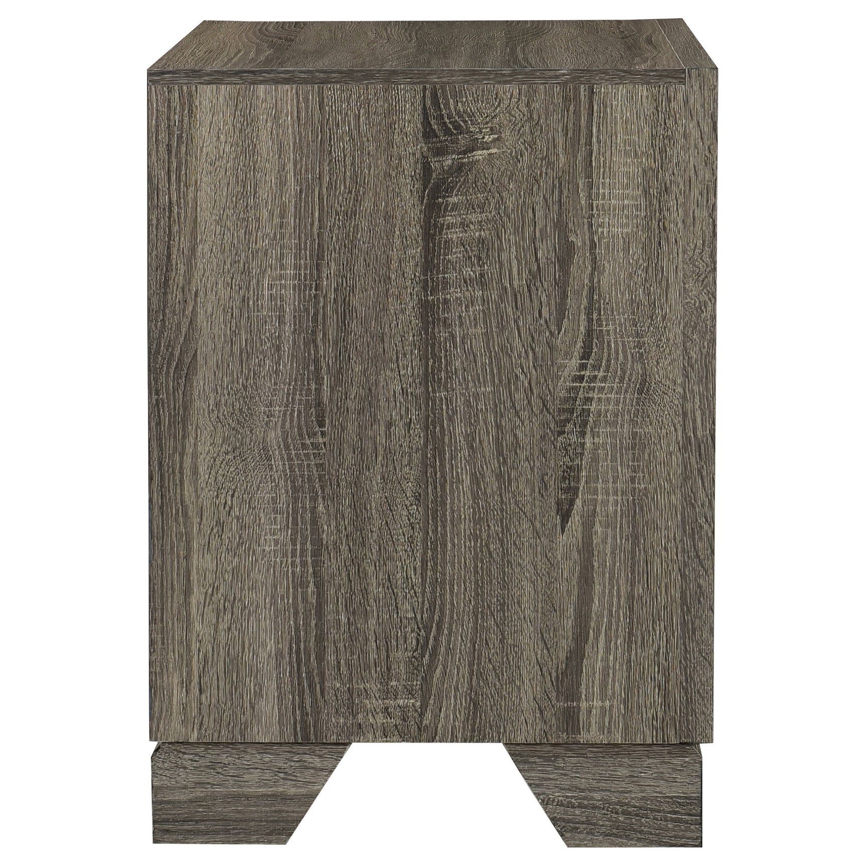 Wright Brown Oak Nightstand - Ornate Home