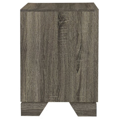 Wright Brown Oak Nightstand - Ornate Home