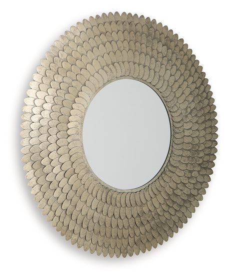 Wrightmund Champagne Accent Mirror - Ornate Home