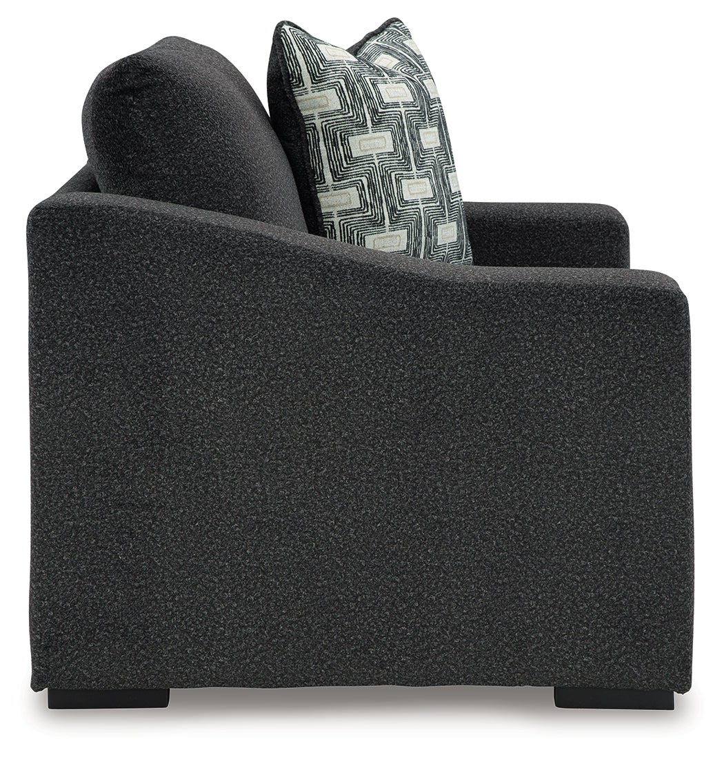 Wryenlynn Onyx Oversized Chair (Online Special Price) - Ornate Home