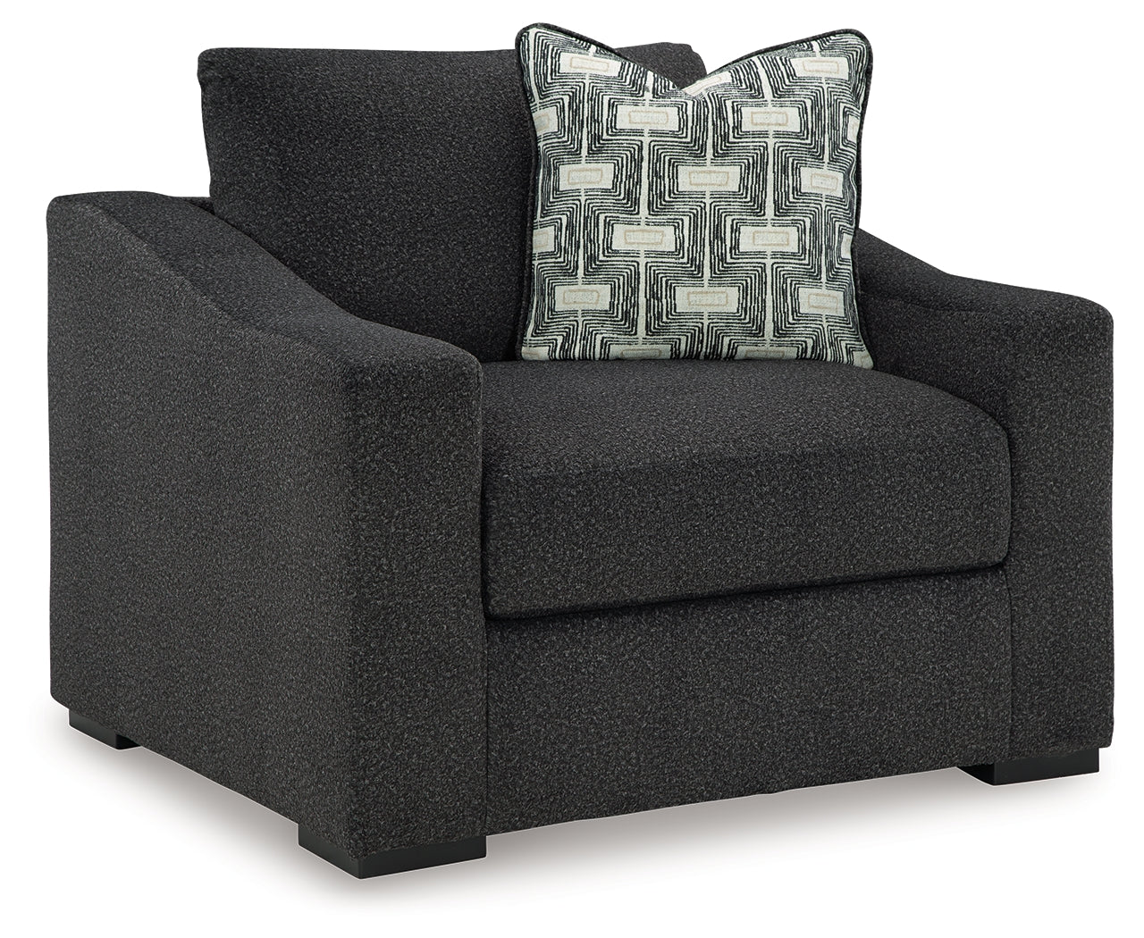 Wryenlynn Onyx Oversized Chair (Online Special Price) - Ornate Home