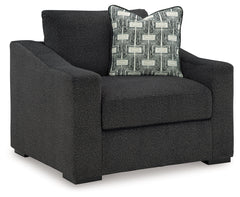Wryenlynn Onyx Oversized Chair - Ornate Home