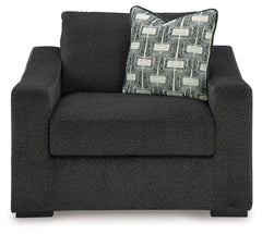 Wryenlynn Onyx Oversized Chair - Ornate Home