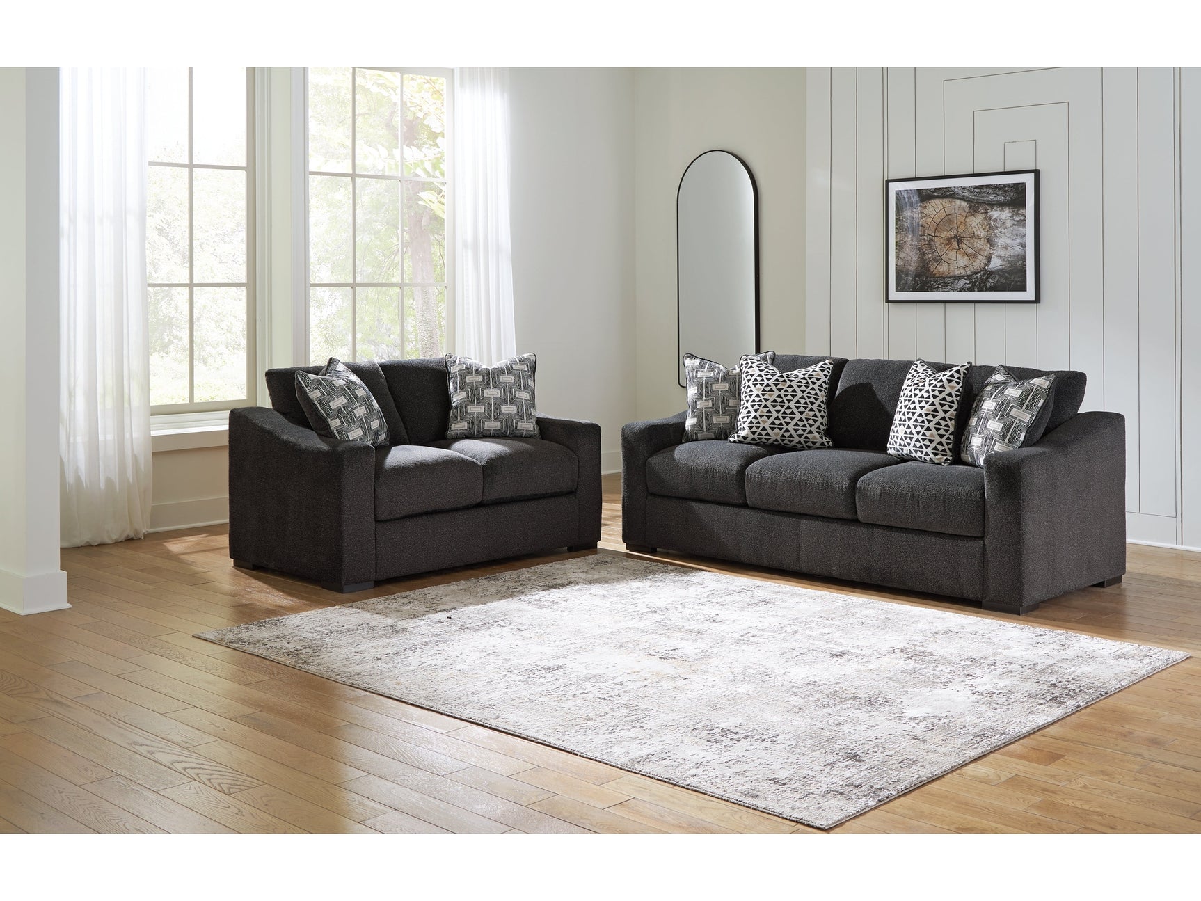 Wryenlynn Onyx Sofa and Loveseat - Ornate Home