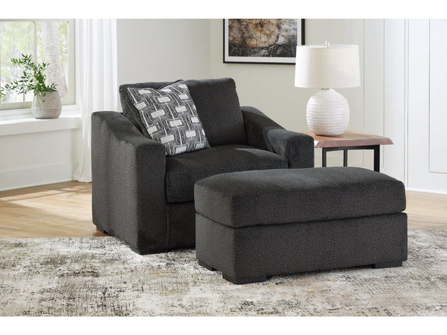 Wryenlynn Oversized Chair and Ottoman - Ornate Home